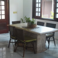 linda casa com piscina